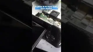 Fujifilm X-T1 layar berkedip ternyata error mekanik shutter disini disini disini 😄