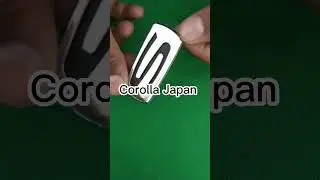 Upgrade your Corolla Japan with S Variant Emblem | Trunk Emblem | 