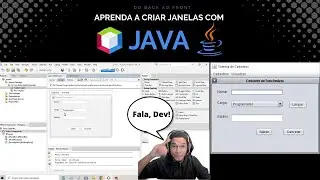 Como Criar Janelas no Java - Aprenda Como Usar o Java Swing com Netbeans, Atualizado, na Prática