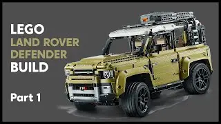 LEGO Land Rover Defender Build - Day 1