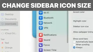 How to Change Finder Sidebar Icon Size on Mac (Tutorial)