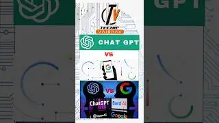 Which AI is best? CHATGPT or GOOGLE BARD AI? 🤔 #shorts  #viral  #reels