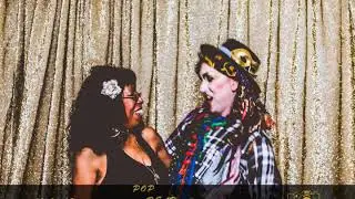 Pop dead gorgeous Halloween party photobooth by Phamtography