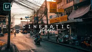 How to Edit Cinematic Street - Lightroom Mobile Presets DNG | Street Photography | Urban Photography