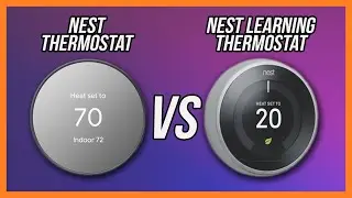 The NEW Nest Thermostat Vs Nest Learning Thermostat!