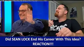 American Reacts Sean Lock DESTROYS his CAREER with this one idea | 8 Out of 10 Cats REACTION