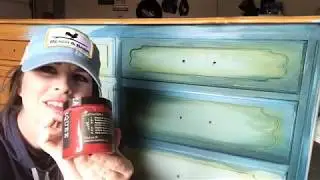 Dresser Makeover Using DIY Paint From Debi's Design Diary