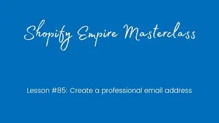 G Suite Tutorial - How to Get Professional Email Address