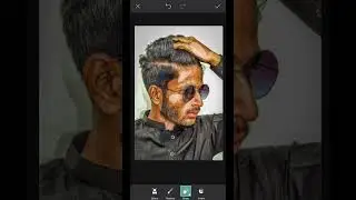 Face smooth and Hair style photo editing 