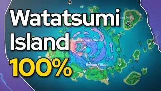 Watatsumi Island 100% exploration guide