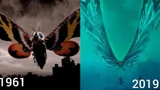 Evolution of Mothra 1961vs1998vs2019|Bad Romance | #Evolution