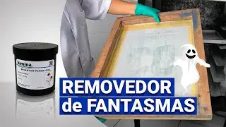 Como remover los fantasmas de la malla serigrafica - Phantom Perman Gel