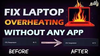 How to solve laptop overheating tamil
