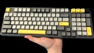 Ajazz Ak966 Keyboard Unboxing and mini sound test