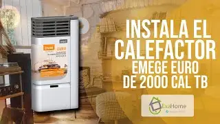 Instala el Calefactor EMEGE Euro de 2000 Calorias Multigas con Salida Tiro Balanciado