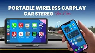 Eleacc Portable Wireless CarPlay Stereo Review: HD Touchscreen with Backup Camera!