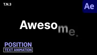 Text Animation in After Effects