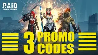 RAID: Shadow Legends 3x free promo codes