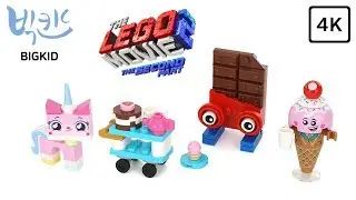 LEGO The Lego Movie 2 70822 Unikitty's Sweetest Friends EVER! - Lego Speed Build 4K