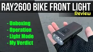 Review of Magicshine Ray2600 Bike Front Light