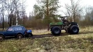 Вездеход Беляшек Спасает Ниву )))))