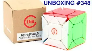 Unboxing №348 f/s LimCube Fission Skewb Cube. Фишн Скьюб