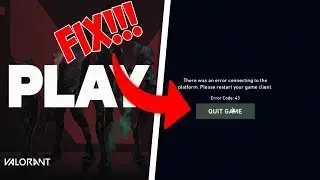 How To Fix Valorant (Error 43) Please Restart Your Game Client - Valorant Error 43 Fix