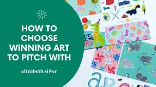 What Art Should I Use to Pitch my Surface Pattern Design Portfolio? | Elizabeth Silver
