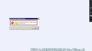 ERROR -WINDOWS CAN NOT DELETE THE OBJECT IN ACTIVE DIRECTORY 2019