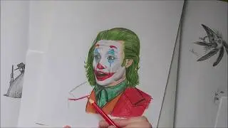 Joker 2019 speed drawing