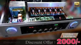 5.2 Amplifier | Dual Sub woofer | Transistor type | Sale in Coimbatore