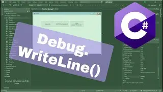 C# - Debug.WriteLine(), Visual Studio Output Window