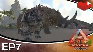 ARK Survival Alpha+ Season 4  [EP7] | Wooly Rhino/Alpha Saber 300 Tames!!!!