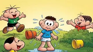 Cascão's Bath Day - Magical Comics from Monica's Gang