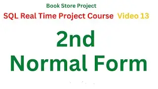 #13  2nd Normalization Form in SQL | Free SQL Real Time Project Course | SQL Full Course in Telugu