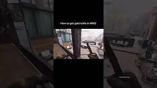 How to get gold knife in MW2