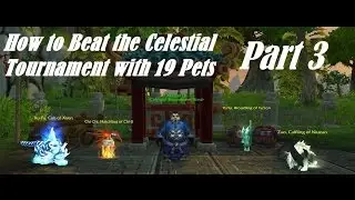 Celestial Tournament with 19 pets Part: 3 Sully, Lorewalker, Goldbloom