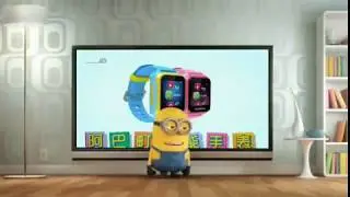 Minions shows you Abardeen KIDS GPS WATCH