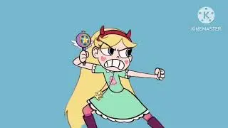 Star butterfly Hide green screen