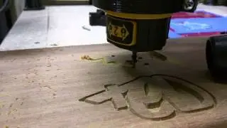 Mostly Printed CNC - ESTLCAM Carve