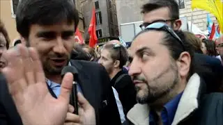 Alessandro Di Battista saluta il web con Il Salutatore