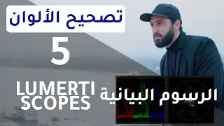 الرسوم البيانية في بريميير - lumetri scopes