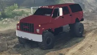 SpinTires Mod GMC Topkick Suburban Prototype