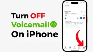 How to Turn OFF Voicemail on iphone ios 18 | Apple info