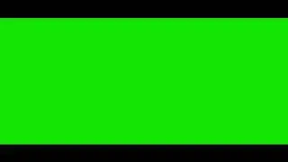Cinematic bars green screen