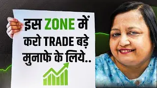 Demand and Supply zone trading in LIVE market | Jyoti Mam taking trade in LIVE market