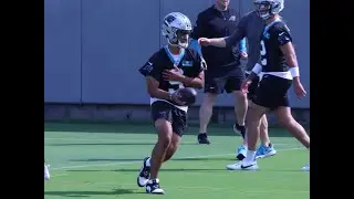 Panthers Elevate Bryce Young to QB1 - (OTA Practice Video with 1st Team)