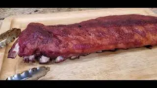 Smoked Baby Back Ribs on the Masterbuilt 560