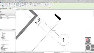 Revit Tips (Day 71) - Grid (or Reference Plane) not visible? Check the angle.