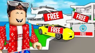 Brookhaven RP But EVERYTHING I Want is FREE!!
